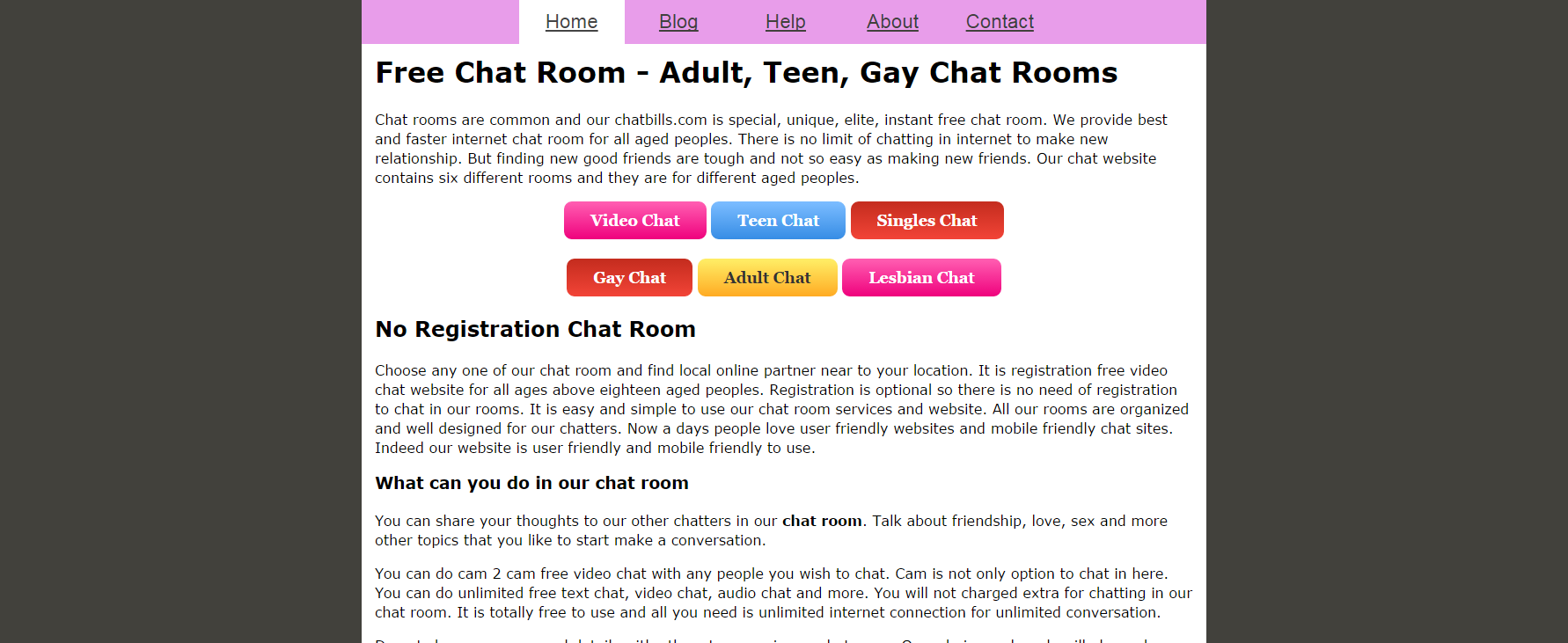 gay chat room sex