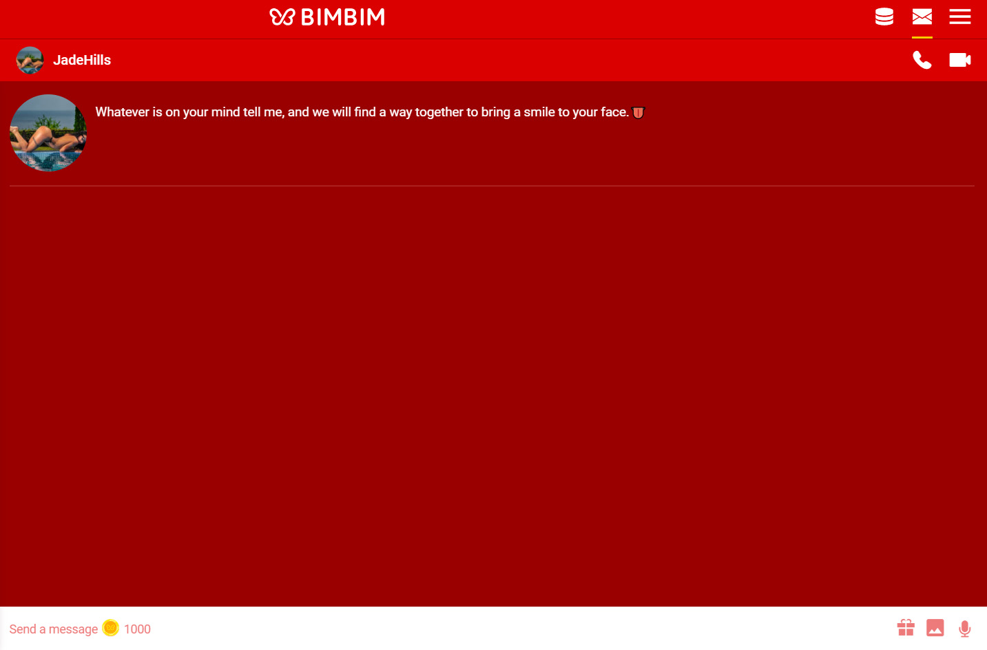 bimbim chat